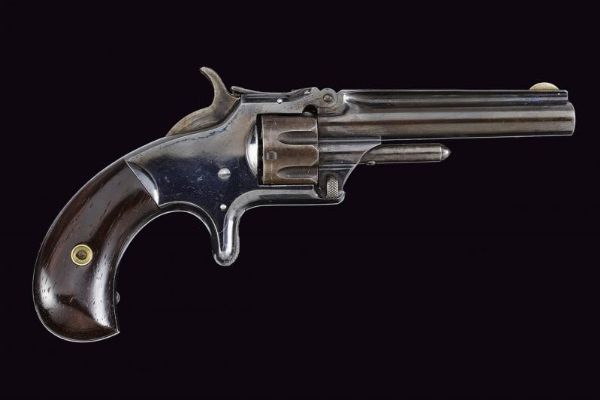 S&W Model No. 1 Third Issue Revolver  - Asta Rare Armi Antiche e Militaria da Tutto il Mondo - Associazione Nazionale - Case d'Asta italiane