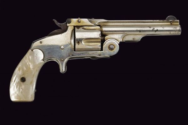 S&W 38 S.A. First Model Revolver Baby Russian  - Asta Rare Armi Antiche e Militaria da Tutto il Mondo - Associazione Nazionale - Case d'Asta italiane