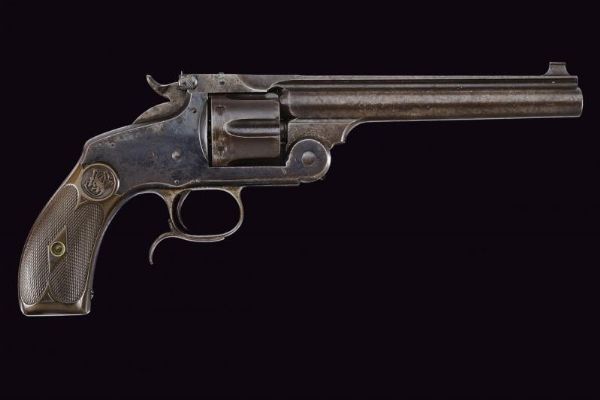 S&W New Model No. 3 Single Action Revolver  - Asta Rare Armi Antiche e Militaria da Tutto il Mondo - Associazione Nazionale - Case d'Asta italiane