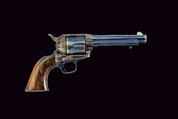 Bellissima miniatura del modello 1873 Colt di Uberti  - Asta Rare Armi Antiche e Militaria da Tutto il Mondo - Associazione Nazionale - Case d'Asta italiane