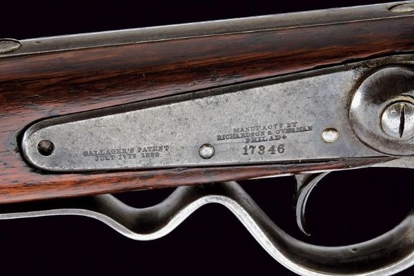 Gallager Carbine  - Asta Rare Armi Antiche e Militaria da Tutto il Mondo - Associazione Nazionale - Case d'Asta italiane