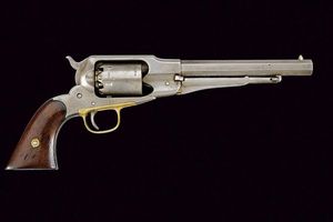 Remington 1861 Navy Revolver Old Model Navy  - Asta Rare Armi Antiche e Militaria da Tutto il Mondo - Associazione Nazionale - Case d'Asta italiane