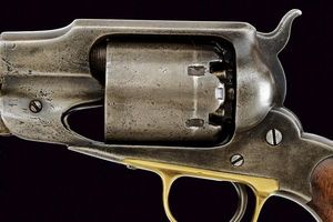 Remington 1861 Army Revolver Old Model Army  - Asta Rare Armi Antiche e Militaria da Tutto il Mondo - Associazione Nazionale - Case d'Asta italiane