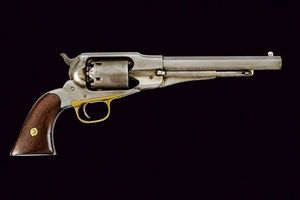 Remington New Model Navy Revolver  - Asta Rare Armi Antiche e Militaria da Tutto il Mondo - Associazione Nazionale - Case d'Asta italiane