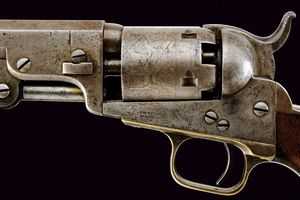 Colt Model 1849 Pocket Revolver  - Asta Rare Armi Antiche e Militaria da Tutto il Mondo - Associazione Nazionale - Case d'Asta italiane