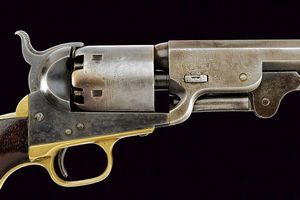 Colt Model 1851 Navy Revolver con marchi militari  - Asta Rare Armi Antiche e Militaria da Tutto il Mondo - Associazione Nazionale - Case d'Asta italiane