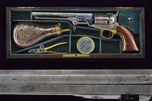 Colt Model 1851 Navy Revolver  - Asta Rare Armi Antiche e Militaria da Tutto il Mondo - Associazione Nazionale - Case d'Asta italiane