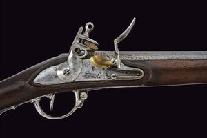 Fucile a pietra focaia mod. 1814 con baionetta  - Asta Rare Armi Antiche e Militaria da Tutto il Mondo - Associazione Nazionale - Case d'Asta italiane