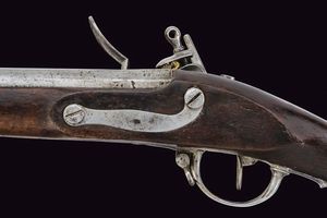 Fucile a pietra focaia mod. 1814 con baionetta  - Asta Rare Armi Antiche e Militaria da Tutto il Mondo - Associazione Nazionale - Case d'Asta italiane