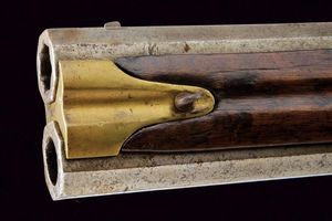 Raro doppelstutzen Mod. 1768 ridotto a luminello di Heizenberger  - Asta Rare Armi Antiche e Militaria da Tutto il Mondo - Associazione Nazionale - Case d'Asta italiane