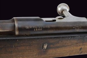 Fucile Kropatschek mod. 1886 Steyr  - Asta Rare Armi Antiche e Militaria da Tutto il Mondo - Associazione Nazionale - Case d'Asta italiane