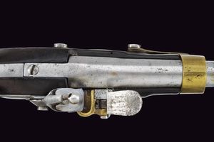 Pistola a pietra focaia sul tipo AN XIII  - Asta Rare Armi Antiche e Militaria da Tutto il Mondo - Associazione Nazionale - Case d'Asta italiane