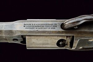 Savage Revolving Fire-Arms Co. Navy Revolver  - Asta Rare Armi Antiche e Militaria da Tutto il Mondo - Associazione Nazionale - Case d'Asta italiane