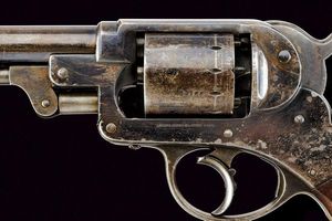 Starr Arms Co. D.A. 1858 Army Revolver con timbri militari  - Asta Rare Armi Antiche e Militaria da Tutto il Mondo - Associazione Nazionale - Case d'Asta italiane