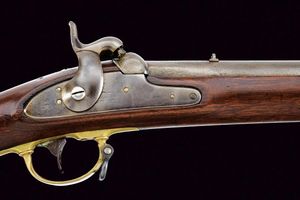 Interessante Model 1841 U.S. Percussion Rifle Mississipi Rifle  - Asta Rare Armi Antiche e Militaria da Tutto il Mondo - Associazione Nazionale - Case d'Asta italiane