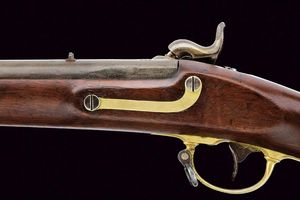 Interessante Model 1841 U.S. Percussion Rifle Mississipi Rifle  - Asta Rare Armi Antiche e Militaria da Tutto il Mondo - Associazione Nazionale - Case d'Asta italiane