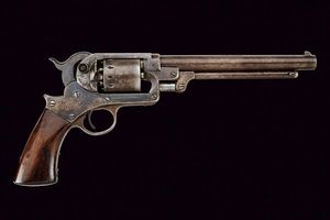 Starr Arms Co. S.A. 1863 Army Revolver con timbri militari  - Asta Rare Armi Antiche e Militaria da Tutto il Mondo - Associazione Nazionale - Case d'Asta italiane