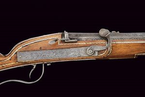 Interessante moschetto a miccia  - Asta Rare Armi Antiche e Militaria da Tutto il Mondo - Associazione Nazionale - Case d'Asta italiane