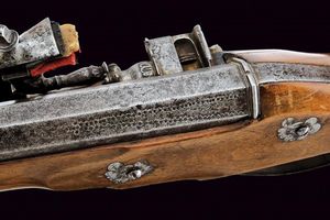 Interessante schioppetto a ruota da arcione  - Asta Rare Armi Antiche e Militaria da Tutto il Mondo - Associazione Nazionale - Case d'Asta italiane