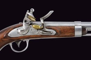 Pistola a pietra focaia d'ordinanza Mod. 1836 di A. Waters  - Asta Rare Armi Antiche e Militaria da Tutto il Mondo - Associazione Nazionale - Case d'Asta italiane