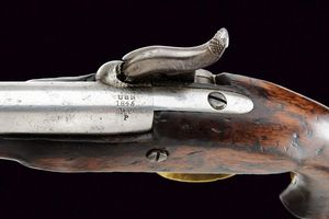 Pistola a luminello Mod. 1842 da marina  - Asta Rare Armi Antiche e Militaria da Tutto il Mondo - Associazione Nazionale - Case d'Asta italiane