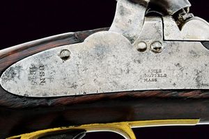 Pistola a luminello Mod. 1842 da marina  - Asta Rare Armi Antiche e Militaria da Tutto il Mondo - Associazione Nazionale - Case d'Asta italiane