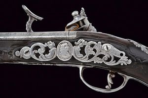 Pistola alla fiorentina di Cassiano Zanotti  - Asta Rare Armi Antiche e Militaria da Tutto il Mondo - Associazione Nazionale - Case d'Asta italiane