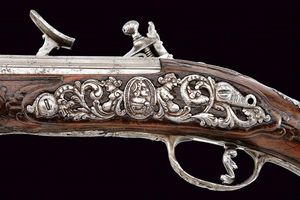 Pistola alla fiorentina di Zanotti  - Asta Rare Armi Antiche e Militaria da Tutto il Mondo - Associazione Nazionale - Case d'Asta italiane