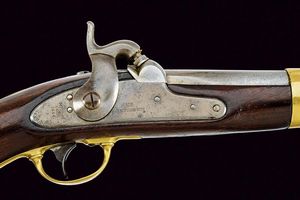 Pistola a luminello Mod. 1842  - Asta Rare Armi Antiche e Militaria da Tutto il Mondo - Associazione Nazionale - Case d'Asta italiane