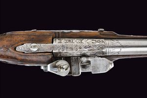 Pistola da viaggio alla fiorentina  - Asta Rare Armi Antiche e Militaria da Tutto il Mondo - Associazione Nazionale - Case d'Asta italiane