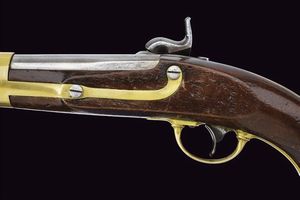 Pistola a luminello Mod. 1842  - Asta Rare Armi Antiche e Militaria da Tutto il Mondo - Associazione Nazionale - Case d'Asta italiane