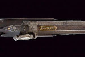 Pistola a luminello di Colombo  - Asta Rare Armi Antiche e Militaria da Tutto il Mondo - Associazione Nazionale - Case d'Asta italiane