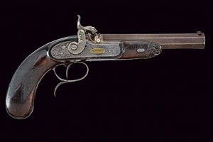 Pistola a luminello di Colombo  - Asta Rare Armi Antiche e Militaria da Tutto il Mondo - Associazione Nazionale - Case d'Asta italiane