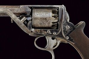 Revolver Tranter a luminello di H. Vincent & Son, in cassetta  - Asta Rare Armi Antiche e Militaria da Tutto il Mondo - Associazione Nazionale - Case d'Asta italiane