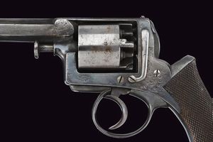 Revolver Pirlot a luminello brevetto Adams, in cassetta  - Asta Rare Armi Antiche e Militaria da Tutto il Mondo - Associazione Nazionale - Case d'Asta italiane