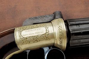 Raro pepperbox revolver in cassetta di W. A. Beckwith  - Asta Rare Armi Antiche e Militaria da Tutto il Mondo - Associazione Nazionale - Case d'Asta italiane