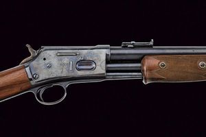 Interessante Colt Lightning Slide Action Carabine, medium frame  - Asta Rare Armi Antiche e Militaria da Tutto il Mondo - Associazione Nazionale - Case d'Asta italiane