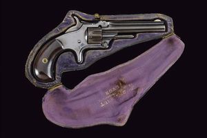 S&W Model No. 1 Third Issue Revolver  - Asta Rare Armi Antiche e Militaria da Tutto il Mondo - Associazione Nazionale - Case d'Asta italiane