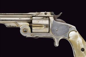 S&W 38 S.A. First Model Revolver Baby Russian  - Asta Rare Armi Antiche e Militaria da Tutto il Mondo - Associazione Nazionale - Case d'Asta italiane