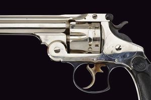 S&W 44 Double Action First Model Revolver  - Asta Rare Armi Antiche e Militaria da Tutto il Mondo - Associazione Nazionale - Case d'Asta italiane