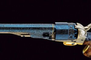 Bellissima miniatura del modello 1860 Colt Army di Uberti  - Asta Rare Armi Antiche e Militaria da Tutto il Mondo - Associazione Nazionale - Case d'Asta italiane