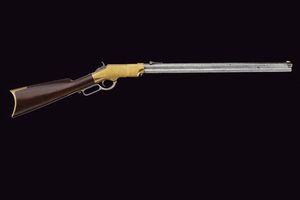 Interessante e raro Brass Frame Henry Rifle  - Asta Rare Armi Antiche e Militaria da Tutto il Mondo - Associazione Nazionale - Case d'Asta italiane