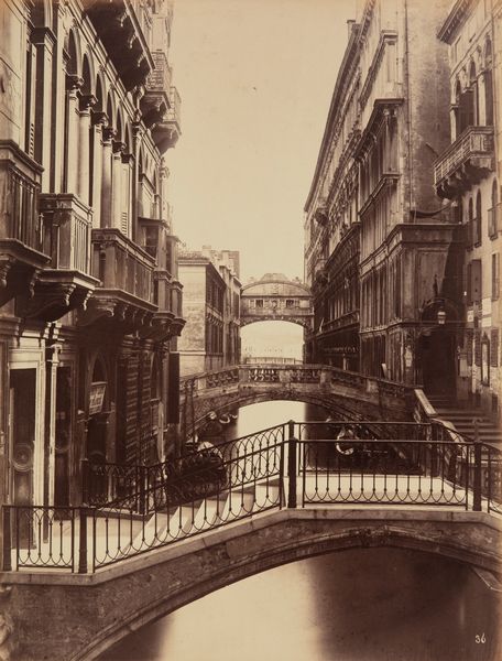 Carlo Naya : Ponte dei Sospiri preso dal Ponte del Rimedio, Venezia  - Asta Fotografia: Under 1K - Associazione Nazionale - Case d'Asta italiane