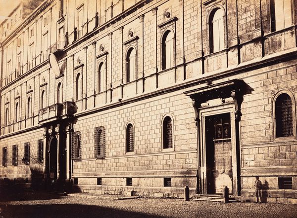 Luigi Sacchi : Palazzo della Cancelleria, Roma  - Asta Fotografia: Under 1K - Associazione Nazionale - Case d'Asta italiane