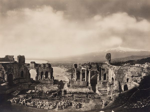 Gaetano D'Agata : Taormina, Teatro Greco  - Asta Fotografia: Under 1K - Associazione Nazionale - Case d'Asta italiane