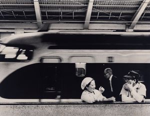 Martine Franck, Attribuito a - Bullet Train, Tokyo - Japan