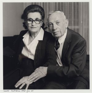 Vardi Kahana - My mother Rivka and my father Aron in their last picture together. Tel-Aviv