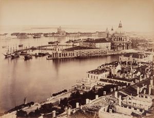 Carlo Naya - Panorama preso dal Campanile di S. Marco, Venezia