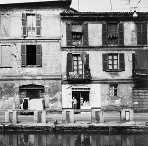 Virgilio Carnisio - Milano, Naviglio