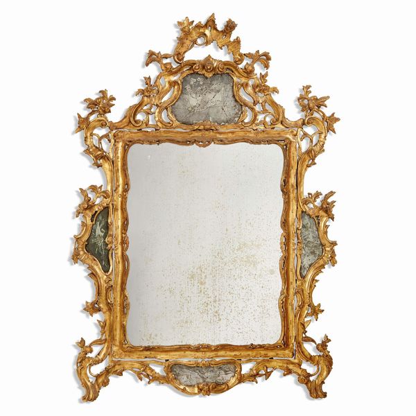 SPECCHIERA, VENEZIA, METÀ SECOLO XVIII  - Asta MOBILI, MAIOLICHE E OGGETTI D'ARTE - Associazione Nazionale - Case d'Asta italiane